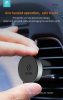 Devia univerzális szellőzőrácsba illeszthető mágneses autós tartó - Devia CircleSeries Sucker Car Mount Holder - szürke/fekete