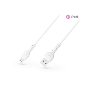   Devia Kintone Cable V2 Series 10W USB/Lightning adat-és töltőkábel 1m - fehér-ECO