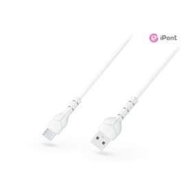   Devia Kintone Cable V2 Series 10W USB/Type-C adat-és töltőkábel 1m - fehér - ECO