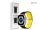 Devia Deluxe Series Sport6 Apple Watch szilikon sport szíj - 42/44/45/49mm - fekete/sárga
