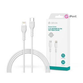   Devia Kintone Series 27W PD Type-C/Lightning adat- és töltőkábel 1m - fehér