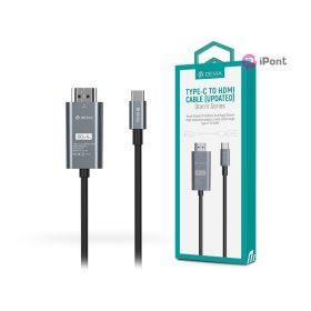   Devia Storm Series USB Type-C/HDMI kábel 2m (Updated) - fekete