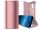 Smart Clear View oldalra nyíló flipes tok - Samsung SM-A546 Galaxy A54 5G - pink