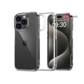   Tech-Protect FlexAir Hybrid szilikon tok - Apple iPhone 16 Pro Max - átlátszó