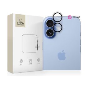   Tech-Protect Cam Fit+ hátsó kameralencse védőüveg - Apple iPhone 17 - átlátszó