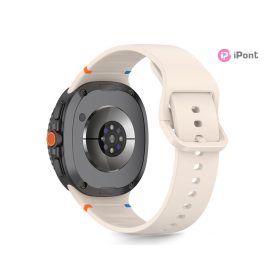   Tech-Protect - Samsung Galaxy Watch 8 / Classic szilikon szíj (40/44/46 mm) - starlight