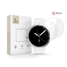   Tech-Protect Glass Fit+ üvegfólia - Samsung Galaxy Watch 8 (40mm) - 2 db/cs - átlátszó