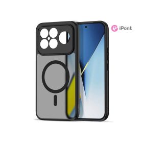   Tech-Protect Magmat Magsafe szilikon tok - Xiaomi POCO F8 Ultra - matt fekete