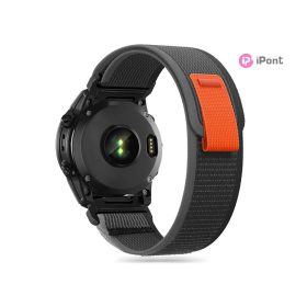 Tech-Protect Nylon Garmin Fenix 5/6/6 Pro/7 szíj - fekete
