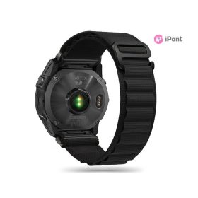   Tech-Protect Nylon Pro - Garmin Fenix 3/5X/3HR/5X Plus/6X/6X Pro/7X nylon szíj - fekete
