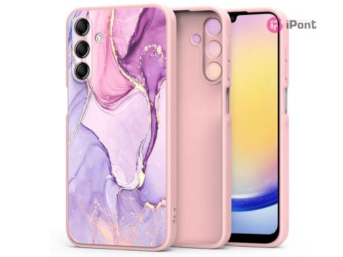 Samsung SM-A256 Galaxy A25 5G szilikon hátlap - Tech-Protect Mood - marble