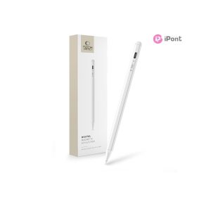   Tech-Protect Digital Magnetic Stylus Pen aktív toll rajzhoz, jegyzethez - Apple iPad-hez - fehér