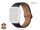 Apple Watch valódi bőrből készült óraszíj - Tech-Protect Leatherfit -           42/44/45/49 mm - fekete