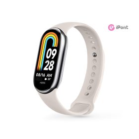  Tech-Protect IconBand - Xiaomi Smart Band 8/9/NFC szilikon szíj - bézs