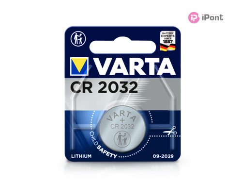 Varta CR2032 lithium gombelem - 3V - 1 db/csomag