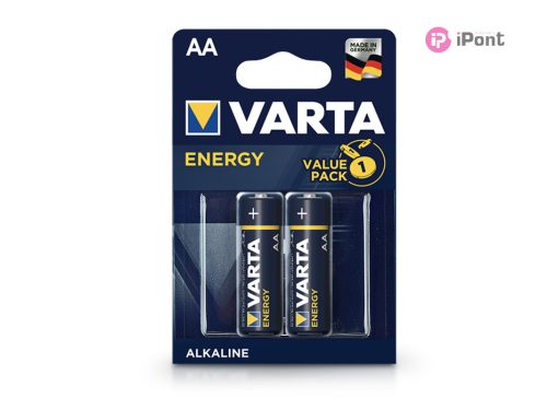 VARTA Energy Alkaline AA ceruza elem - 2 db/csomag