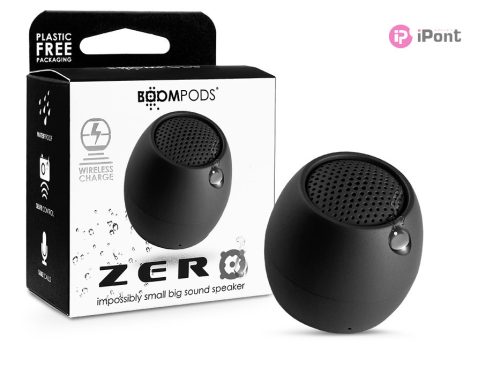 Boompods vezeték nélküli bluetooth hangszóró - Boompods Zero Speaker - fekete 