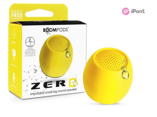 Boompods vezeték nélküli bluetooth hangszóró - Boompods Zero Speaker - sárga